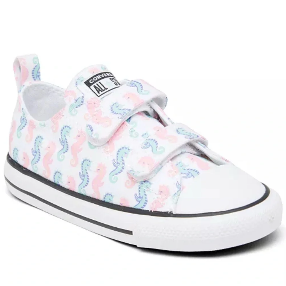 10 Converse Kids' Sneakers with Seahorse - Pink and Blue